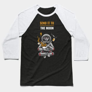Send It To The Moon Baseball T-Shirt